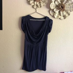 Unique Dark blue Layered Tunic French Connections